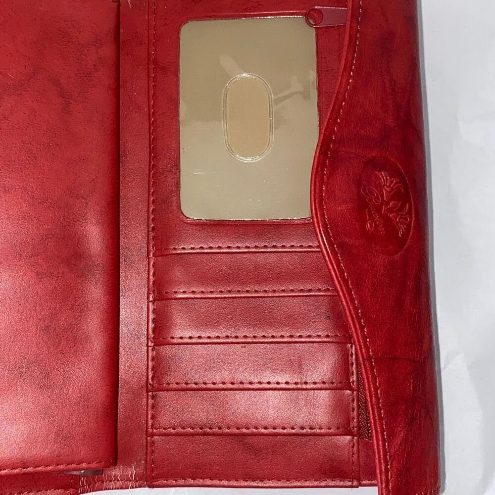 J. Buxton Wallet Organizer Red - Picture 5 of 11